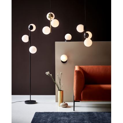 Nordlux - Lustr na lanku LILLY 3xE14/40W/230V černá