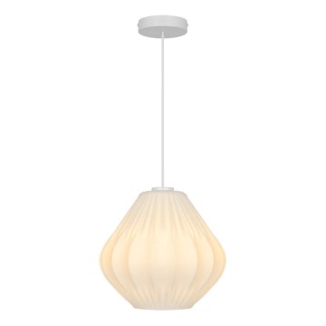 Nordlux - Lustr na lanku MALUCA 1xE27/15W/230V pr. 29 cm bílá