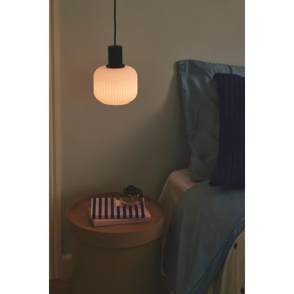 Nordlux - Lustr na lanku MILFORD 1xE27/40W/230V černá