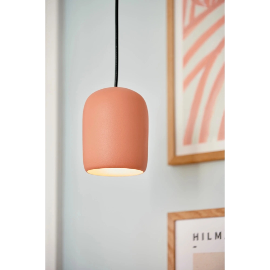 Nordlux - Lustr na lanku NOTTI 1xE27/25W/230V pr. 12,5 cm oranžová