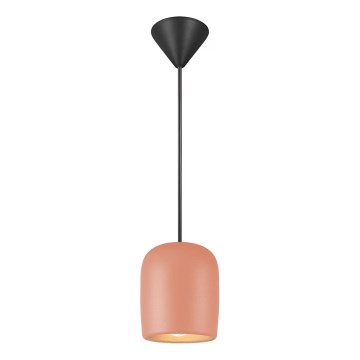 Nordlux - Lustr na lanku NOTTI 1xE27/25W/230V pr. 12,5 cm oranžová
