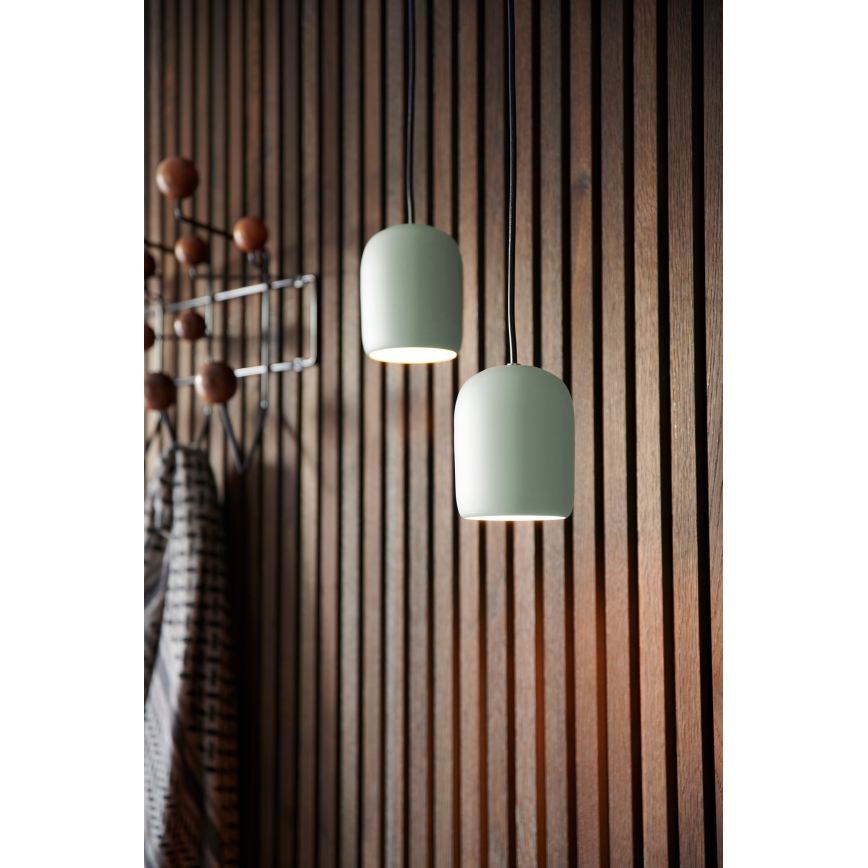 Nordlux - Lustr na lanku NOTTI 1xE27/25W/230V zelená