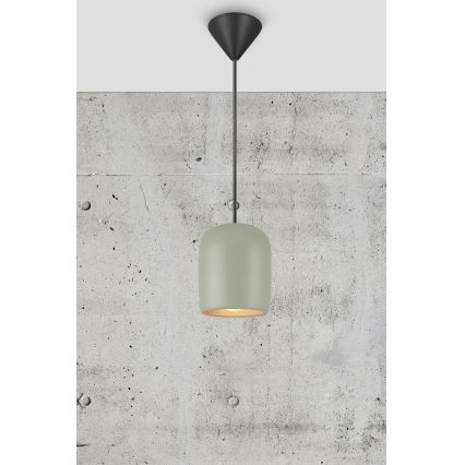 Nordlux - Lustr na lanku NOTTI 1xE27/25W/230V zelená