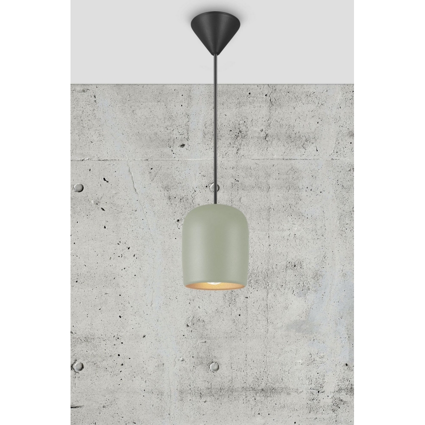Nordlux - Lustr na lanku NOTTI 1xE27/25W/230V zelená