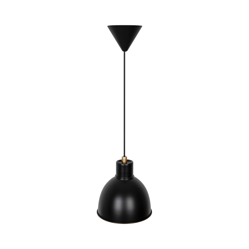 Nordlux - Lustr na lanku POP 1xE27/40W/230V černá/zlatá