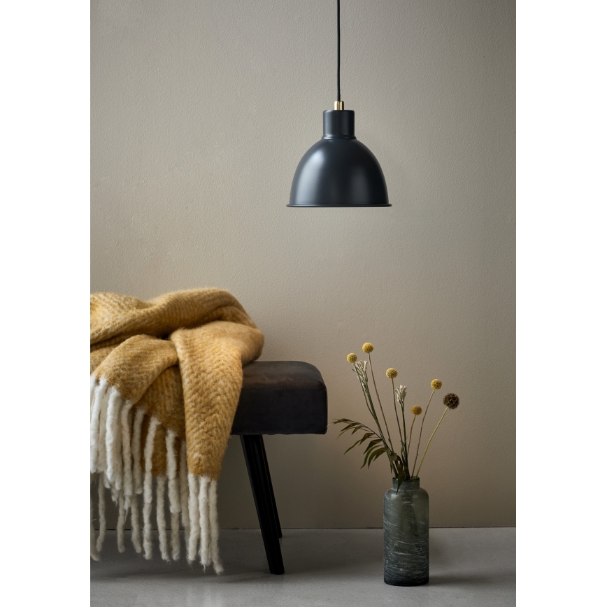Nordlux - Lustr na lanku POP 1xE27/60W/230V černá