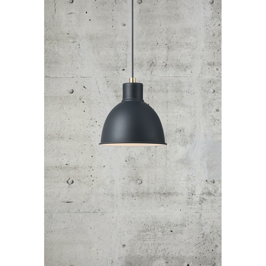 Nordlux - Lustr na lanku POP 1xE27/60W/230V černá