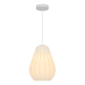 Nordlux - Lustr na lanku SALLINO 1xE27/15W/230V pr. 24 cm bílá