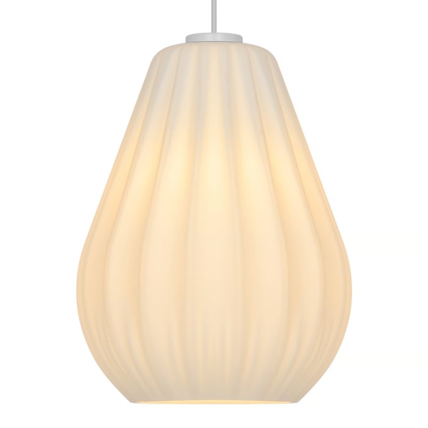 Nordlux - Lustr na lanku SALLINO 1xE27/15W/230V pr. 24 cm bílá