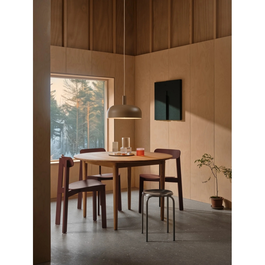 Nordlux - Lustr na lanku SANDRO 1xE27/15W/230V pr. 40 cm hnědá