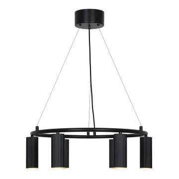 Nordlux - Lustr na lanku VICO 6xGU10/5W/230V černá