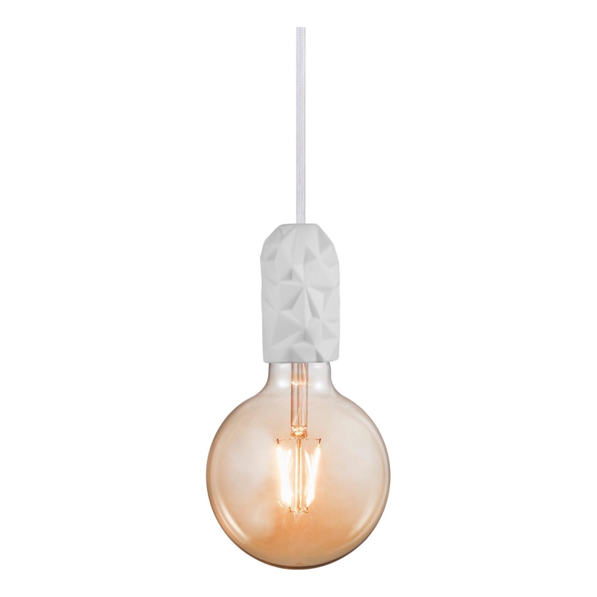 Nordlux - Napájecí kabel HANG 1xE27/40W/230V bílá
