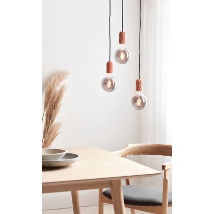 Nordlux - Napájecí kabel HANG 1xE27/40W/230V měděná/černá