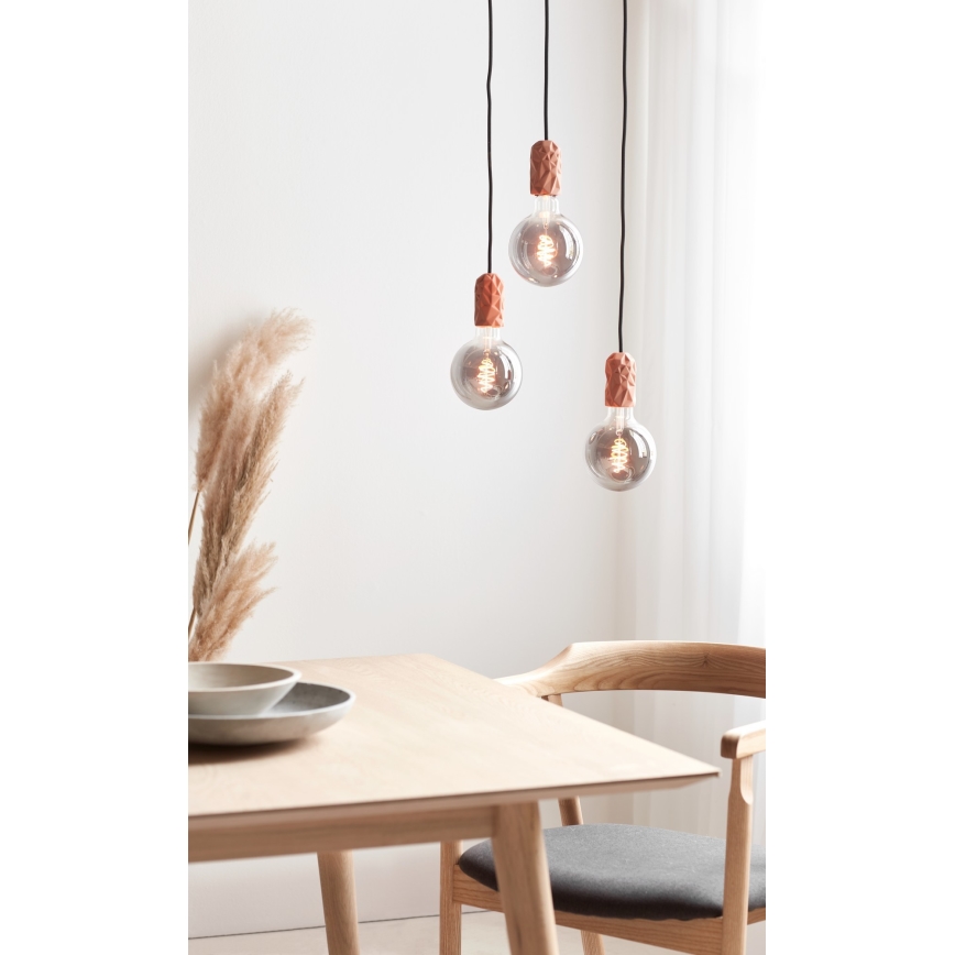 Nordlux - Napájecí kabel HANG 1xE27/40W/230V měděná/černá