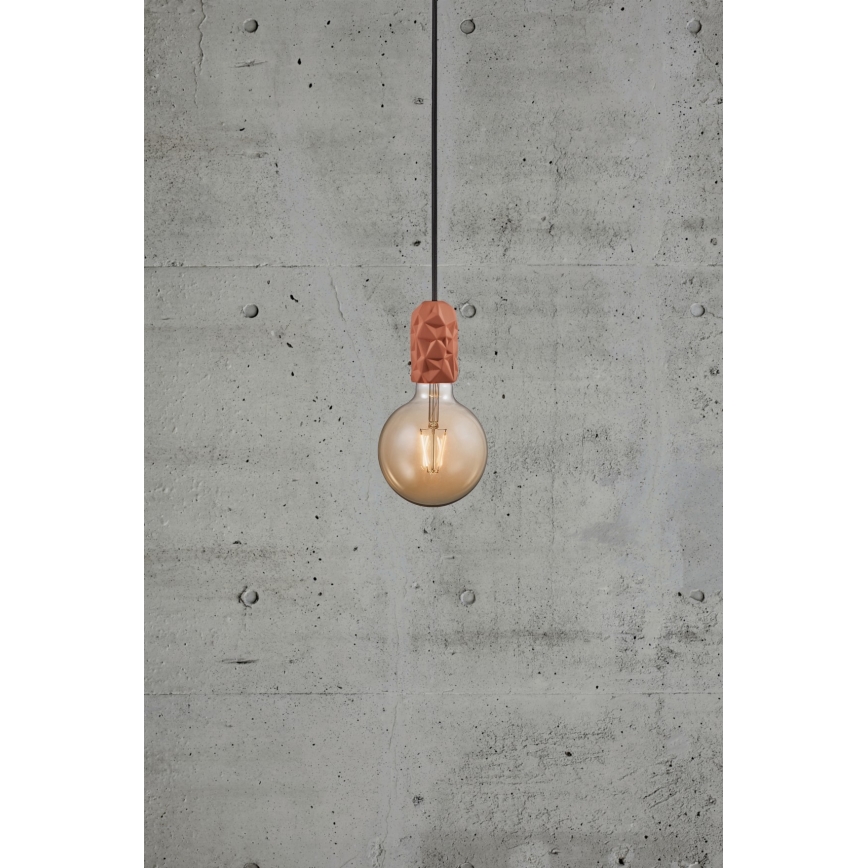 Nordlux - Napájecí kabel HANG 1xE27/40W/230V měděná/černá