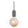 Nordlux - Napájecí kabel HANG 1xE27/40W/230V šedá/černá