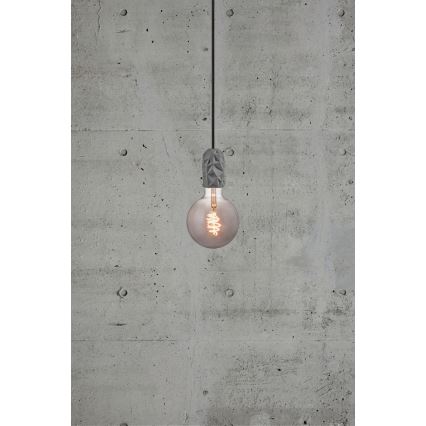 Nordlux - Napájecí kabel HANG 1xE27/40W/230V šedá/černá