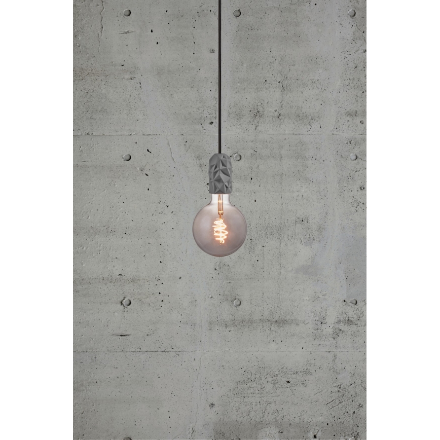 Nordlux - Napájecí kabel HANG 1xE27/40W/230V šedá/černá