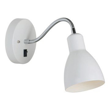 Nordlux - Nástěnná lampa CYCLONE 1xE14/15W/230V bílá