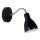 Nordlux - Nástěnná lampa CYCLONE 1xE14/15W/230V černá