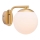 Nordlux - Nástěnná lampa GRANT 1xE14/40W/230V zlatá
