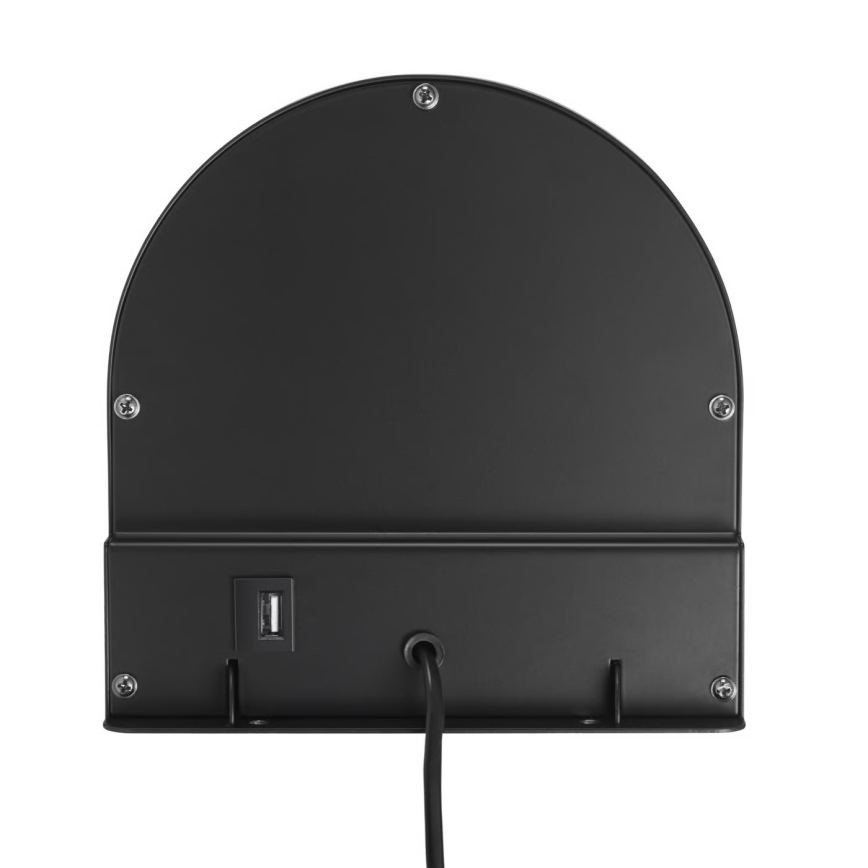 Nordlux - Nástěnná lampa s poličkou CODY 1xGU10/15W/230V černá
