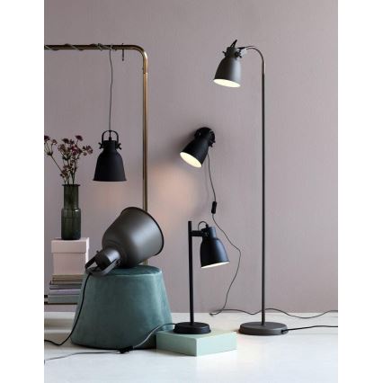 Nordlux - Nástěnné bodové svítidlo ADRIAN 1xE27/25W/230V antracit