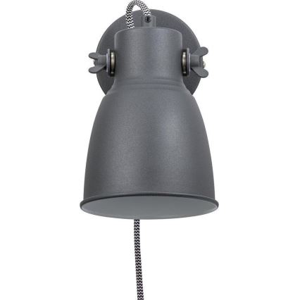 Nordlux - Nástěnné bodové svítidlo ADRIAN 1xE27/25W/230V antracit