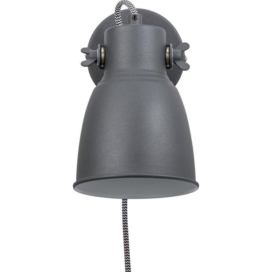 Nordlux - Nástěnné bodové svítidlo ADRIAN 1xE27/25W/230V antracit