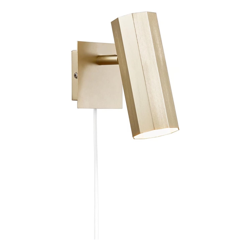 Nordlux - Nástěnné bodové svítidlo ALANIS 1xGU10/15W/230V zlatá
