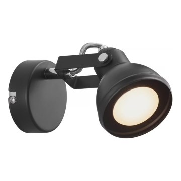 Nordlux - Nástěnné bodové svítidlo ASLAK 1xGU10/35W/230V černá