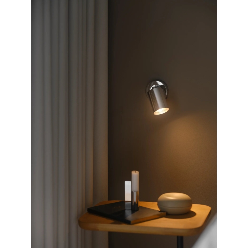 Nordlux - Nástěnné bodové svítidlo EXPLORE 1xGU10/7W/230V lesklý chrom