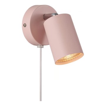 Nordlux - Nástěnné bodové svítidlo EXPLORE 1xGU10/7W/230V růžová