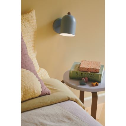 Nordlux - Nástěnné bodové svítidlo GASTON 1xE27/15W/230V modrá