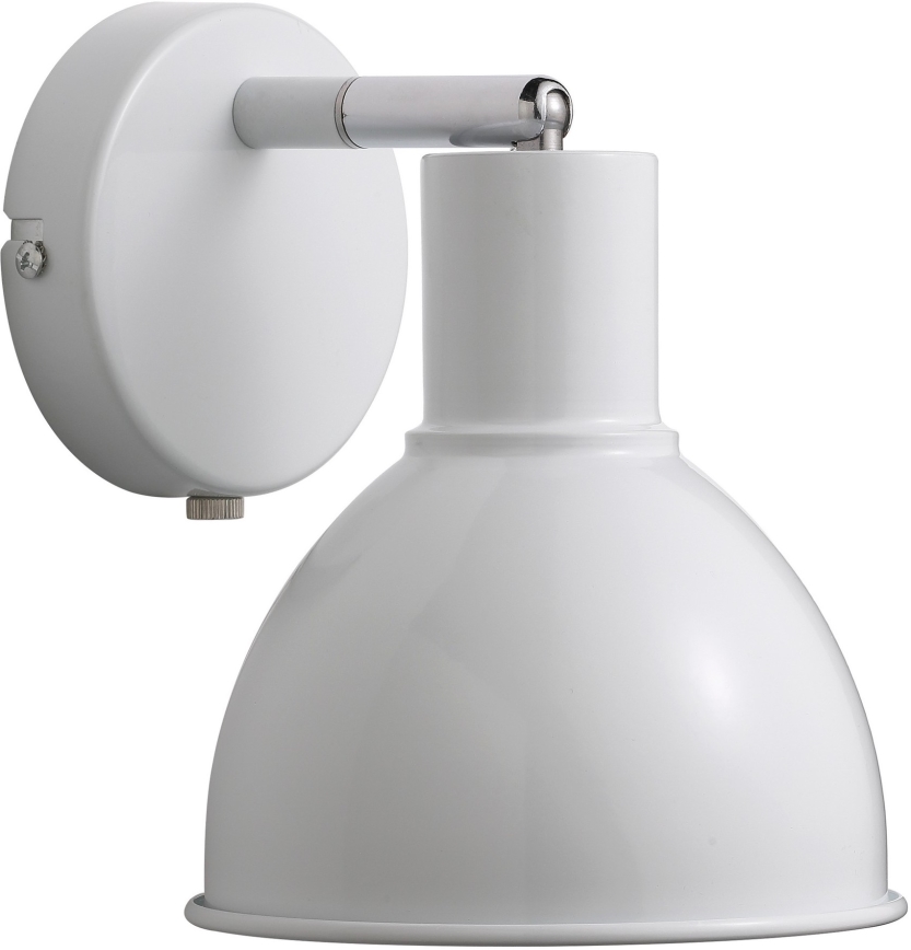 Nordlux - Nástěnné bodové svítidlo POP 1xE27/18W/230V bílá