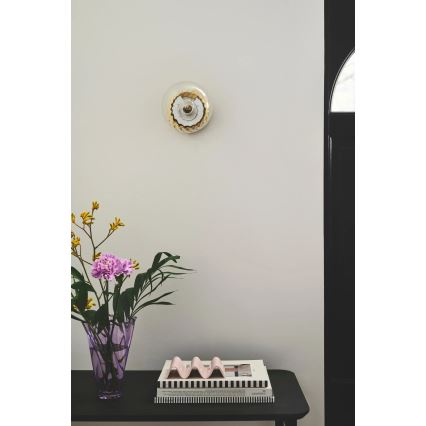 Nordlux - Nástěnné svítidlo CHISELL 1xE14/25W/230V mosaz