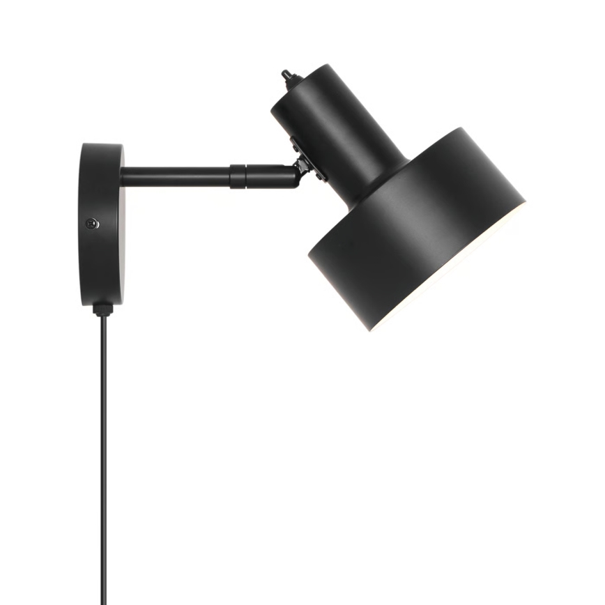 Nordlux - Nástěnné svítidlo MATIS 1xE27/15W/230V černá