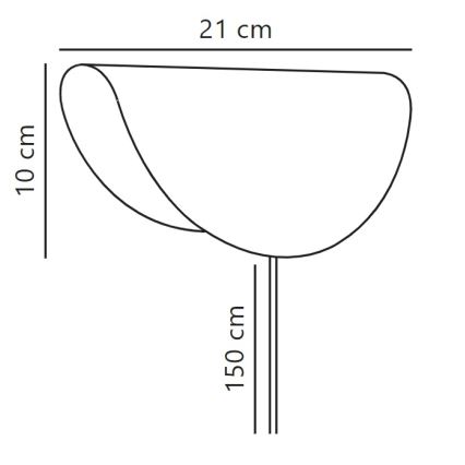 Nordlux - Nástěnné svítidlo MODEL 1xE14/25W/230V béžová