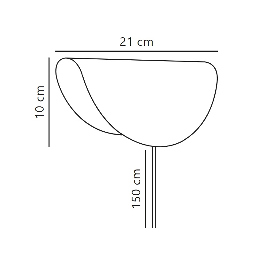 Nordlux - Nástěnné svítidlo MODEL 1xE14/25W/230V černá