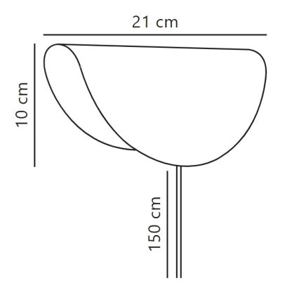 Nordlux - Nástěnné svítidlo MODEL 1xE14/25W/230V zelená