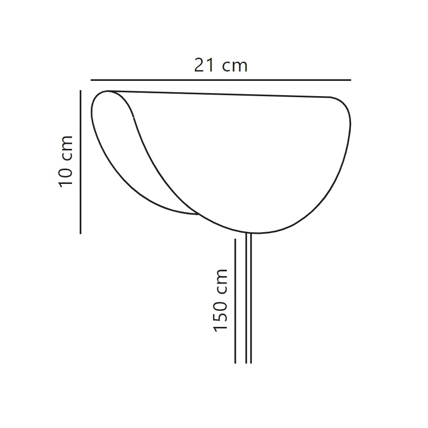 Nordlux - Nástěnné svítidlo MODEL 1xE14/25W/230V zelená