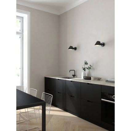 Nordlux - Nástěnné svítidlo STAY 1xE27/60W/230V černá