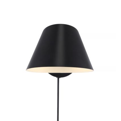 Nordlux - Nástěnné svítidlo STAY 1xE27/60W/230V černá