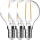 Nordlux - SADA 3x LED Žárovka FILAMENT G45 E14/4W/230V 4000K