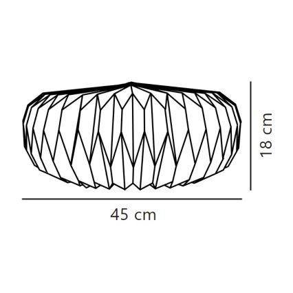 Nordlux - Stínidlo k lustru BELLOY E27 pr. 45 cm