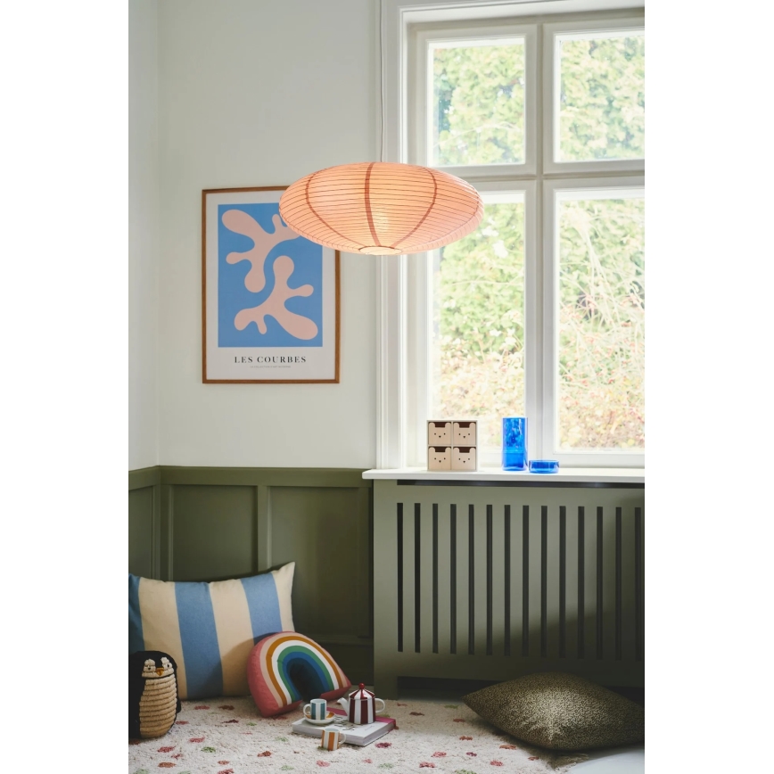 Nordlux - Stínidlo k lustru VILLO E27 pr. 60 cm růžová