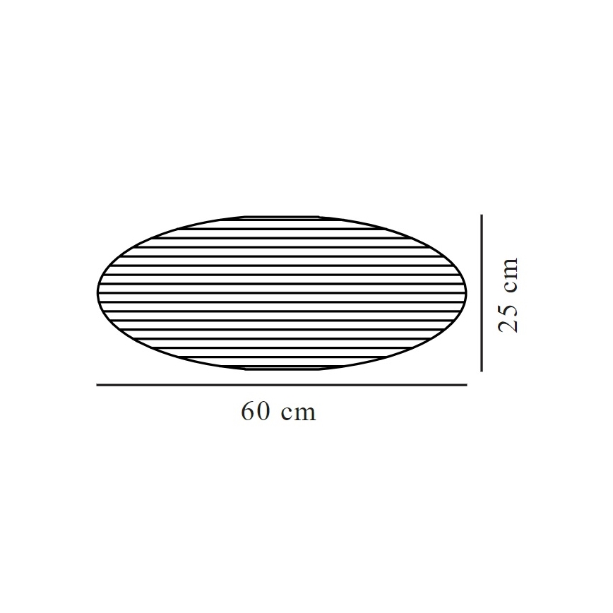 Nordlux - Stínidlo k lustru VILLO E27 pr. 60 cm béžová