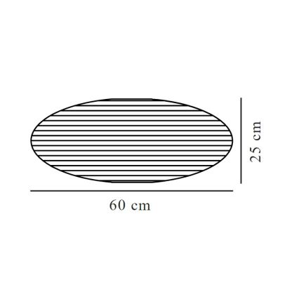 Nordlux - Stínidlo k lustru VILLO E27 pr. 60 cm bílá