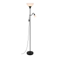 Nordlux - Stojací lampa LAURIA 1xE27/40W/230V + 1xE14/15W černá