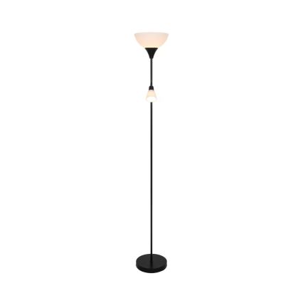 Nordlux - Stojací lampa LAURIA 1xE27/40W/230V + 1xE14/15W černá